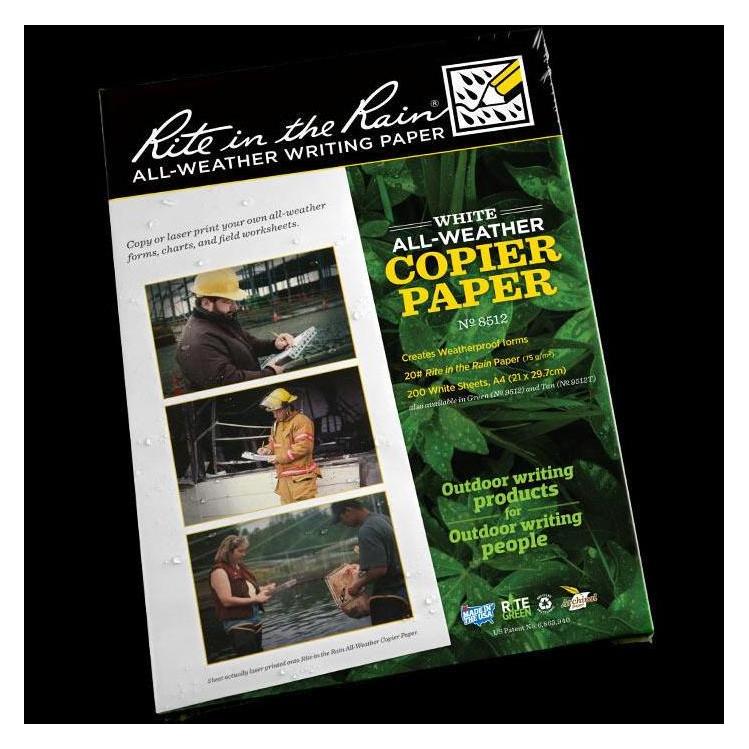 Rite in the Rain Allwetter Kopierpapier (A4, 200 Blätter, 75 g/m²) (8512)