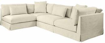 Roswell Right Arm Sectional - Bennett Lichen Crypton Home - Ballard Designs