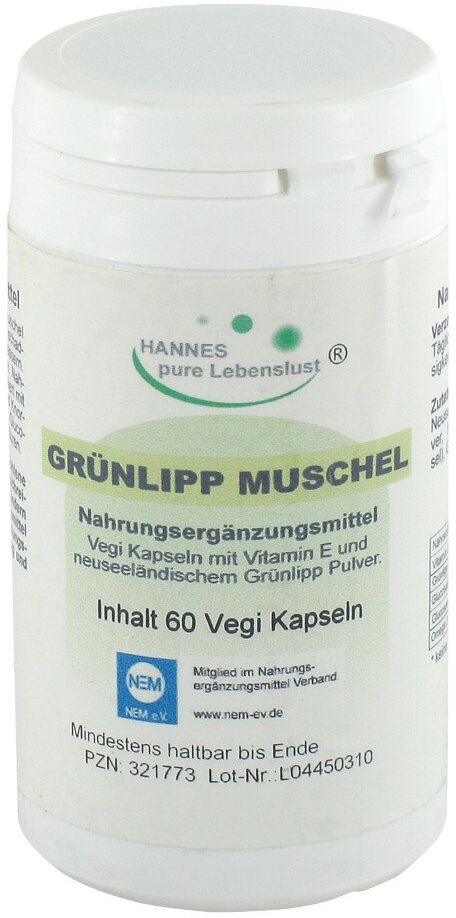 Grünlipp Muschel Kapseln 60stk