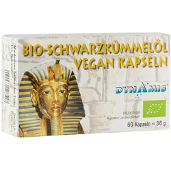SCHWARZKÜMMEL BIO vegan Kapseln 36 g