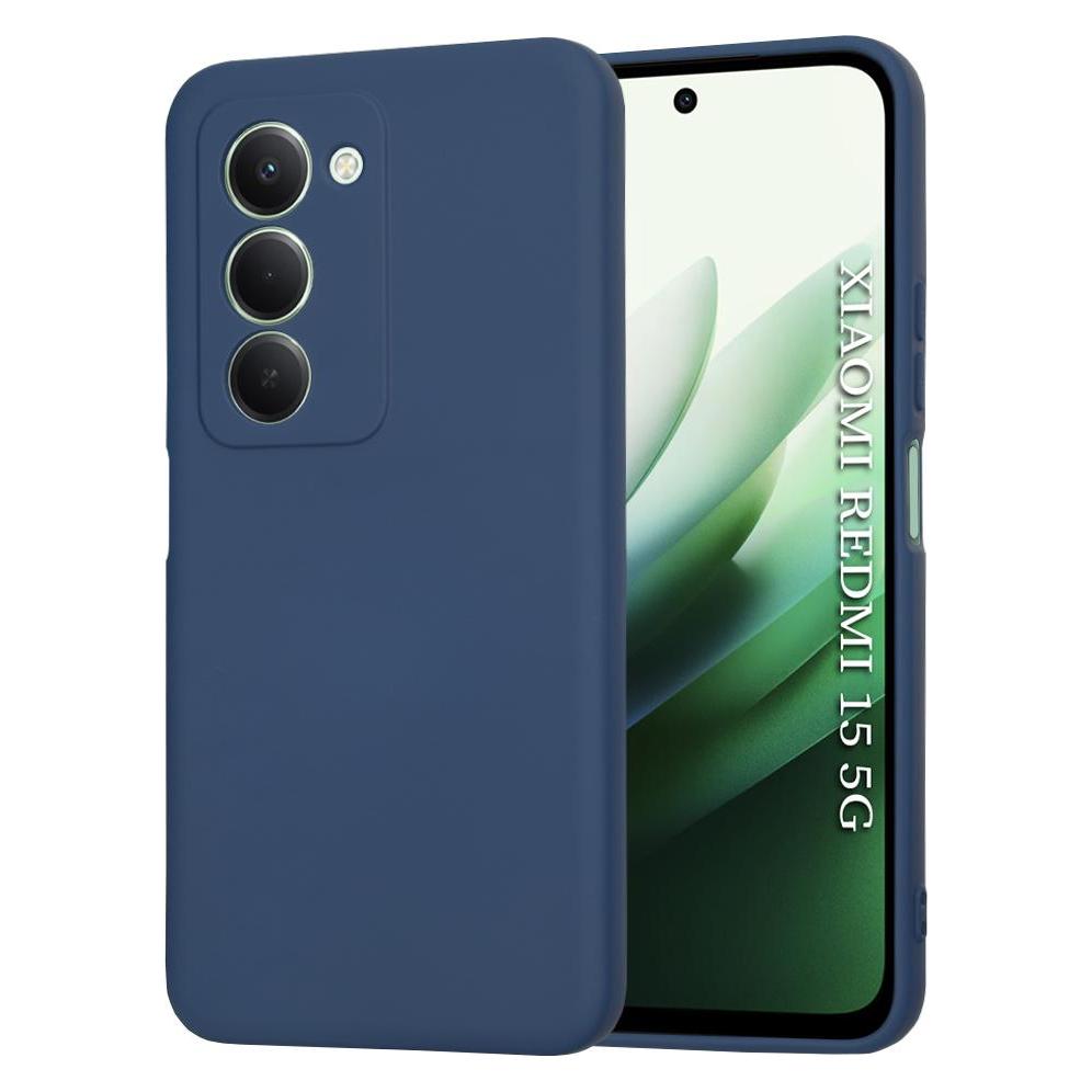 Techsuit - SoftFlex - Xiaomi Redmi 15 4G / Redmi 15 5G - Navy Blue (Xiaomi Redmi 15 5G, Xiaomi Redmi 15C 4G) (61232616)