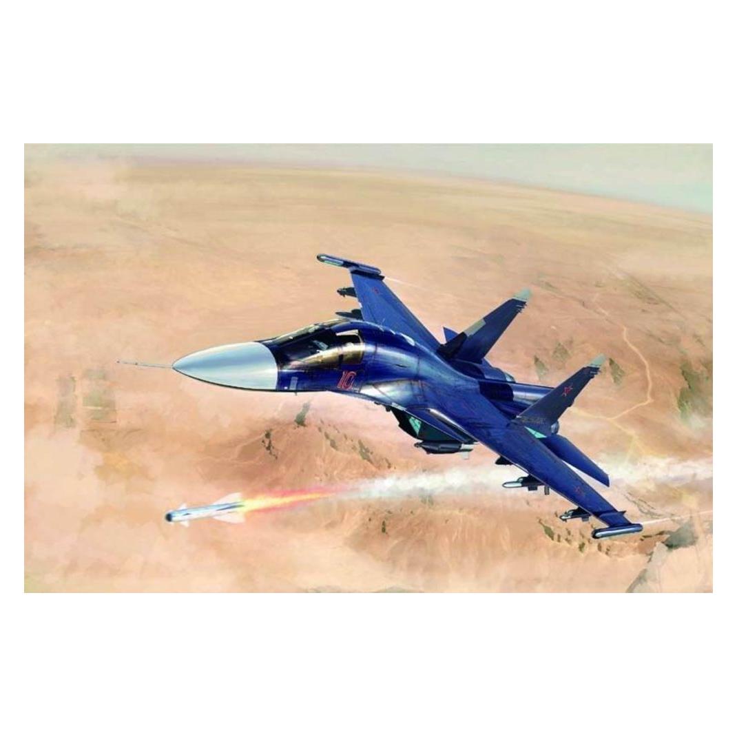 Trumpeter Russian Su-34 Fullback Fighter-Bomber (01652)