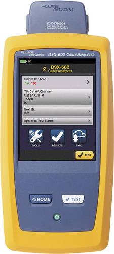 Kabeltester 4956177 Fluke Networks DSX-602 INT Netzwerk, Telekommunikation