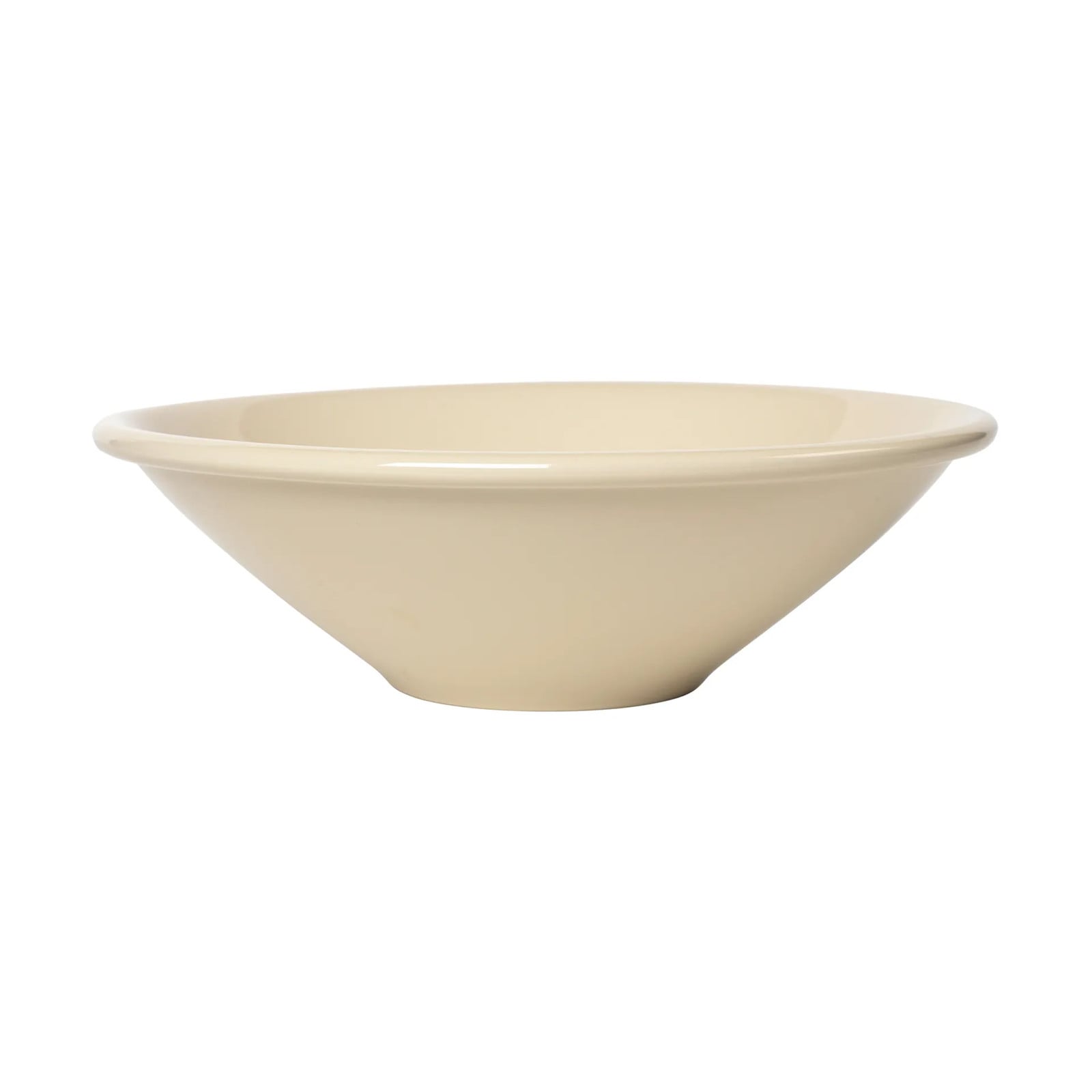 Broste Copenhagen Alfredo schaal Beige Ø24 cm