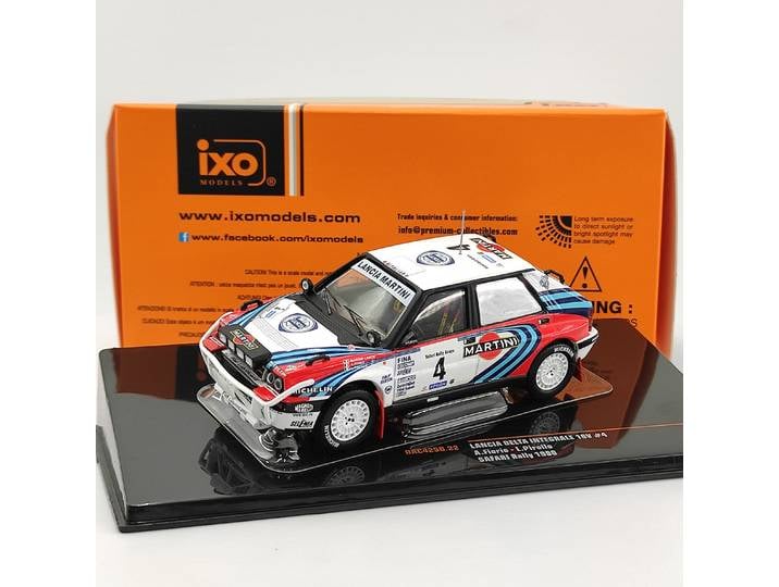 Modèle réduit IXO à l’échelle 1:43, LANCIA DELTA INTEGRALE 16V. # 4 Modèles de voitures en alliage