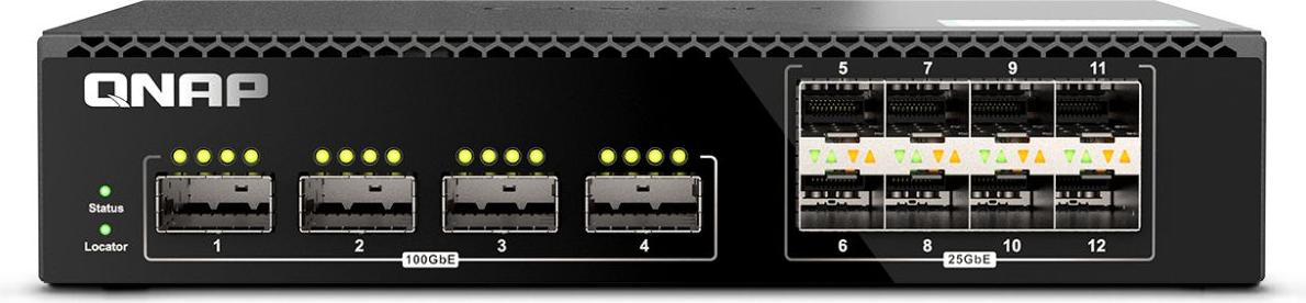 QNAP QSW-M7308R-4X, Managed, L3, Rack-Einbau, 1U