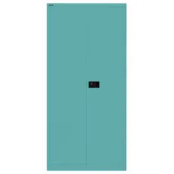 Flügeltürenschrank UNIVERSAL | mit Garderobeneinsatz - 659 aquamarin