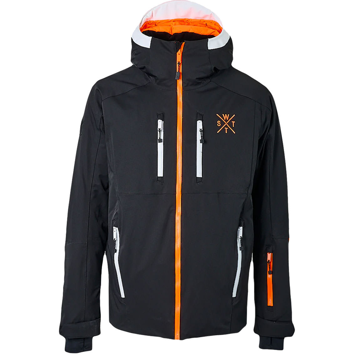 Watts Herren Skijacke XBLOW black/orange/white - M