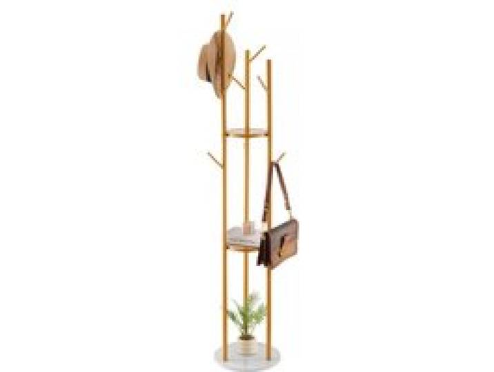 VEVOR Garderobenständer 340x340x1700 mm, Kleiderständer mit Quarzsteinsockel & 9 Haken, Jackenständer Baumform für Eingangsbereich, Büro, Wohnzimmer, Kleiderbügel für Mantel, Hut, Schal, Tasche