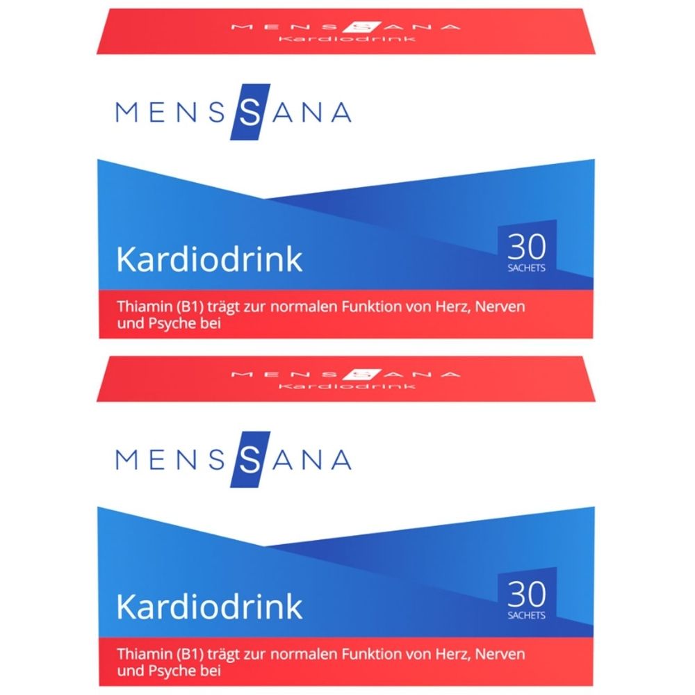 Kardiodrink MensSana Pulver-Sachets 2x 2x30 St Pulver