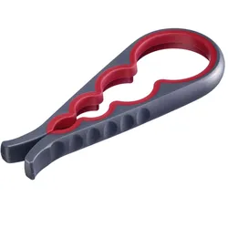 Westmark Deckelöffner Moby Dick schwarz/rot