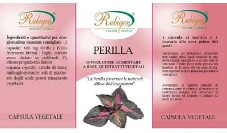 NATUR-FARMA Srl PERILLA 60OPR 350MG RUBIGEN