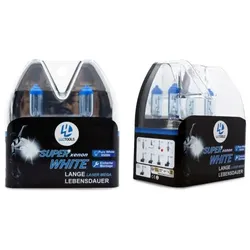 H7 LLCTOOLS HALOGEN LAMPEN XENON LOOK OPTIK EFFEKT BIRNEN SUPER WHITE 55W