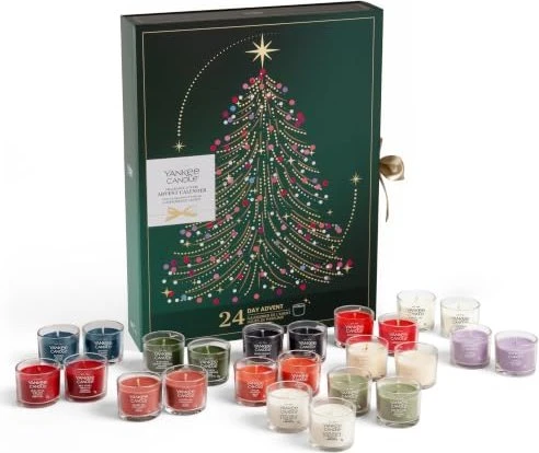 YANKEE CANDLE Adventskalender Buch 24× 37 g