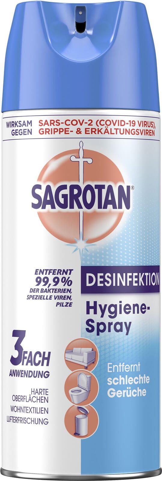 SAGROTAN® Desinfektionsspray DESINFEKTION 400 ml 0277021