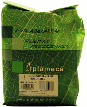 Plameca Milenrama Flor Triturado 1 Kg