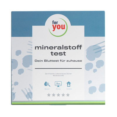 For You eHealth GmbH FOR YOU mineralstoff-Test 1 St 15747940