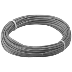 Kupferlitze isoliert, 1x0,14mm, 10m - Farbe: grau