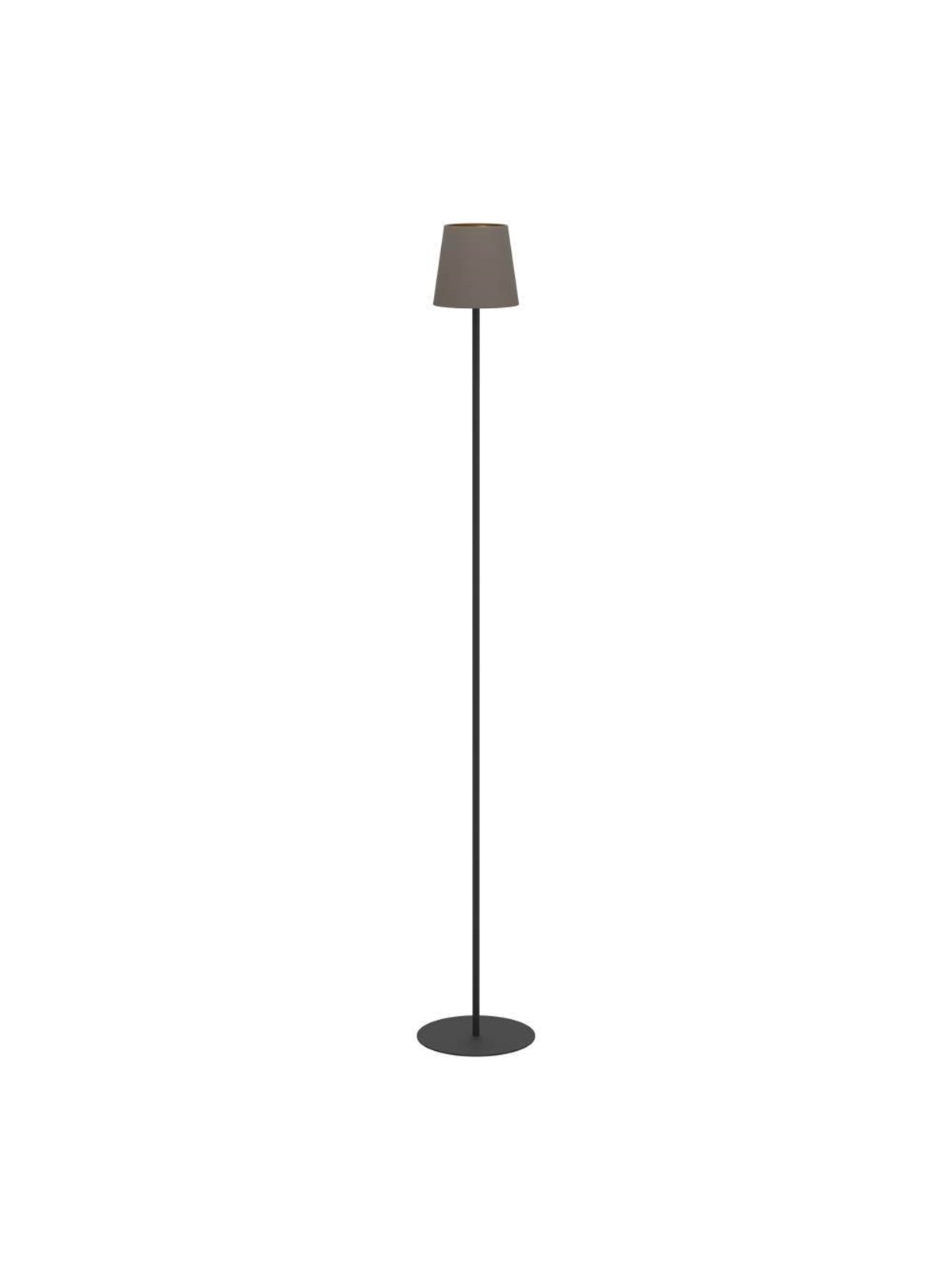 EGLO FIORANA floor lamp black/cappuccino/gold