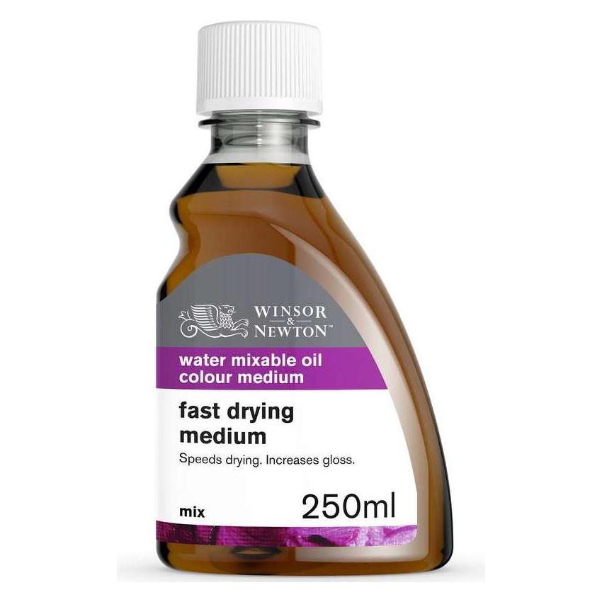 Winsor & Newton Artisan water-mixable oil fast drying medium 250ml (250 ml) (3139720)
