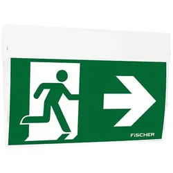 Fischer, Sicherheitskennzeichnung, Rettungszeichenleuchte3/8h