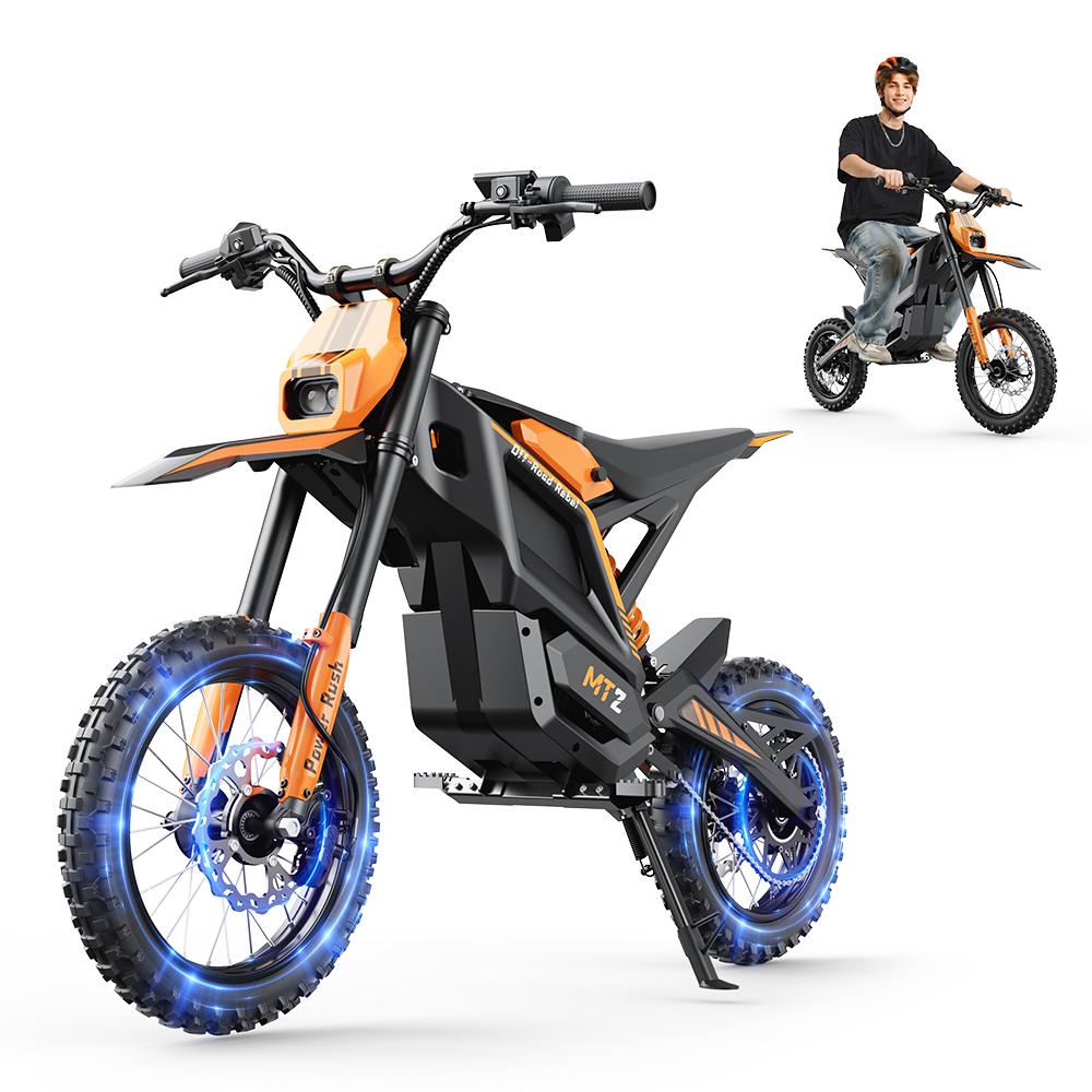 MT2 Elektro-Offroad-Motorrad,48V 22.5Ah,14-Zoll,120kg,220N.m,56-72 km,IPX4,NFC-Karte