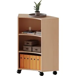 Fahrbares Sechstelkreisregal - Serie evo180