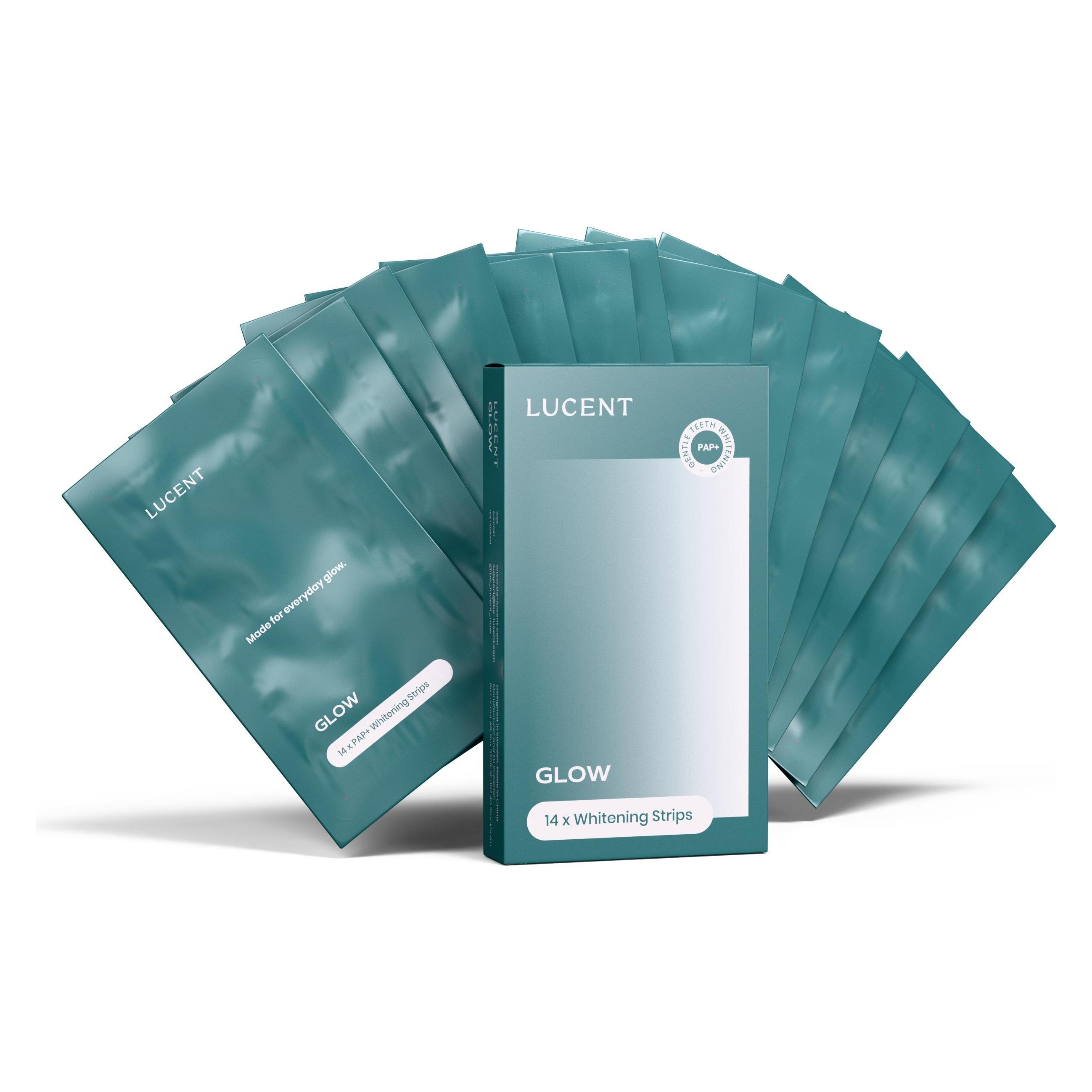Eldonex Be Lucent Glow Whitening Strips, transparent (Bleaching Strips) (7350147430264)