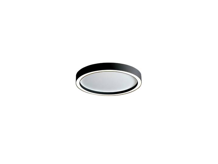 Bopp Led-Deckenleuchte Aura, Schwarz, Weiß, Metall, 4 cm, Made in Germany, Farbtemperaturwechsler, Lampen & Leuchten, LED Beleuchtung, LED-Deckenleuchten