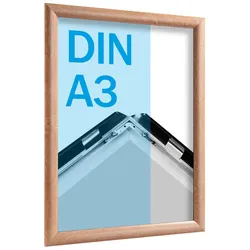 SPRINTIS Klapprahmen DIN A3, Holzoptik hell