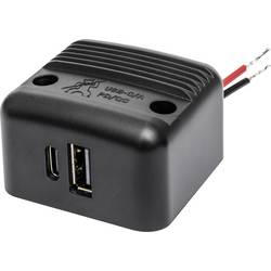 ProCar Aufbau-Power USB-C/A Doppelsteckdose PD/QC max 30 W 12 V, 24 V 67359000