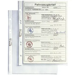 Leitz, Mappe, Prospekthüllen (A5, 100x)
