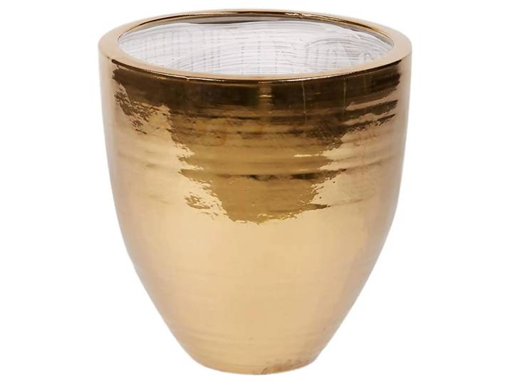Gefäss Keramik Gold H: 45 cm Edg