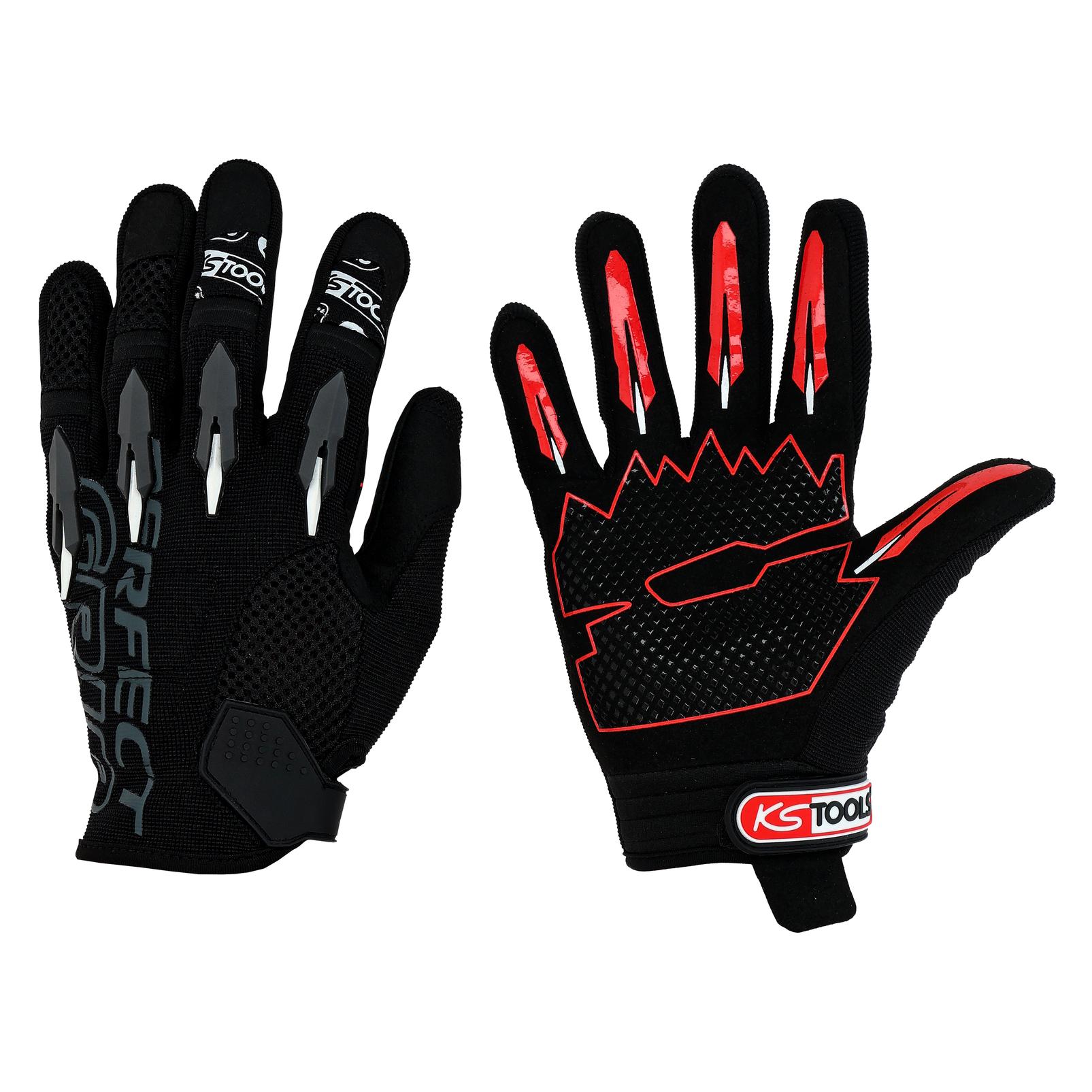 KS Tools Perfect Grip Mechaniker-Handschuhe L, Paar (L) (310.5071)