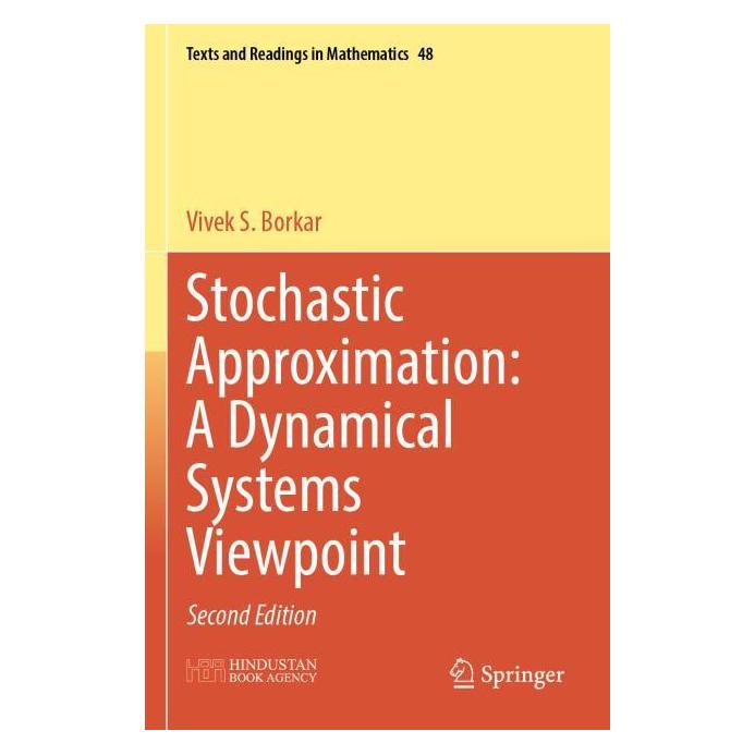 Springer Stochastic Approximation: A Dynamical Systems Viewpoint (Englisch, Softcover, Vivek S. Borkar) (57201630)