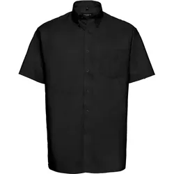 Russell Herren Oxford Hemd kurzarm R-933M-0 black 5XL (51/52)