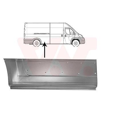 Van Wezel Seitenwand [Hersteller-Nr. 1651142] für Peugeot, Opel, Fiat, Citroën