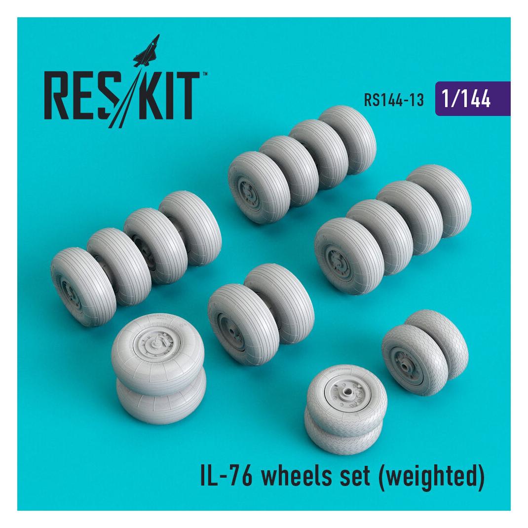 ResKit IL-76 wheels set (weighted) (RS144-0013)