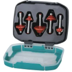 wolfcraft, Fräser, 1 Profilfräser-Set HM 5-tlg.