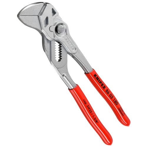 KNIPEX Zangenschlüssel mit Kunststoff überzogen 180 mm