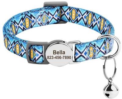 Uplifted Finds Personalized Printed Anti Lost Cat Collar 1