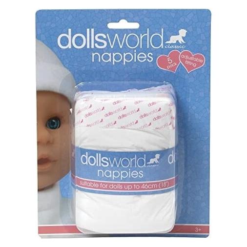 Dolls World idee+spiel Puppen Windeln (527-60160)