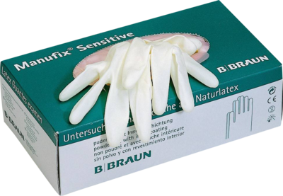 B. Braun Melsungen AG MANUFIX sensitive Unters.Handschuhe pf groß 100 St 03444542