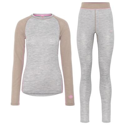 Kari Traa - Women's Kaia Set - Merinounterwäsche Gr XL grau