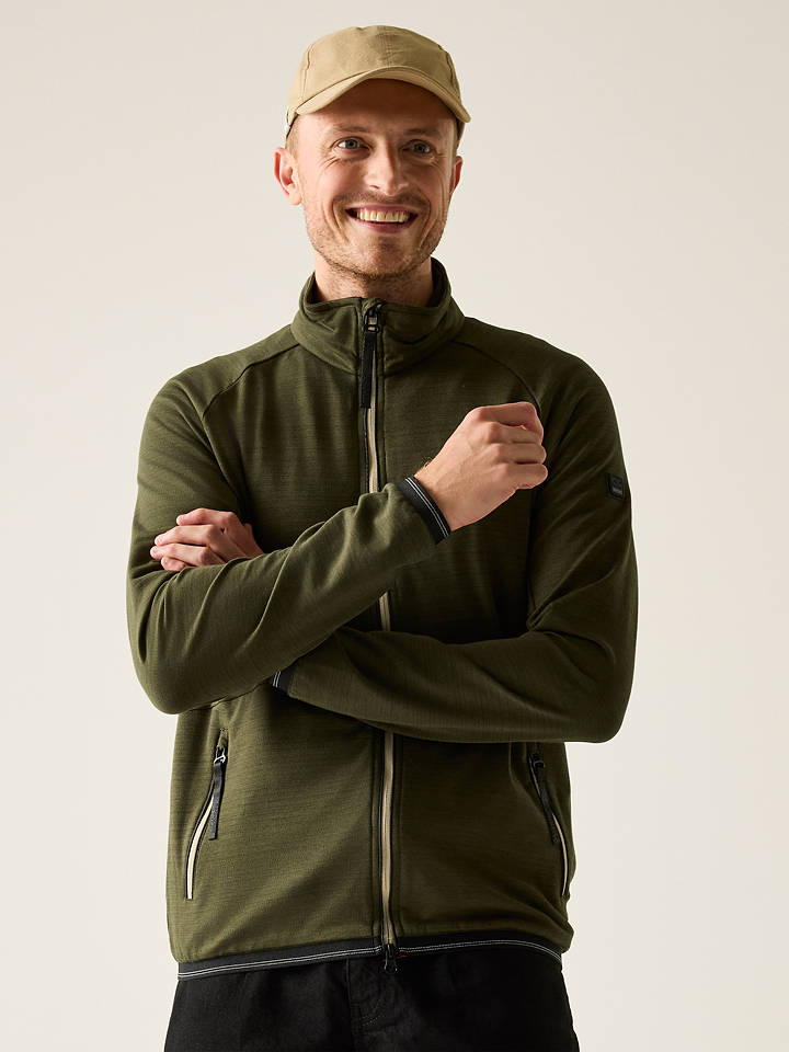 Regatta Fleecejacke "Malton" in Khaki - L