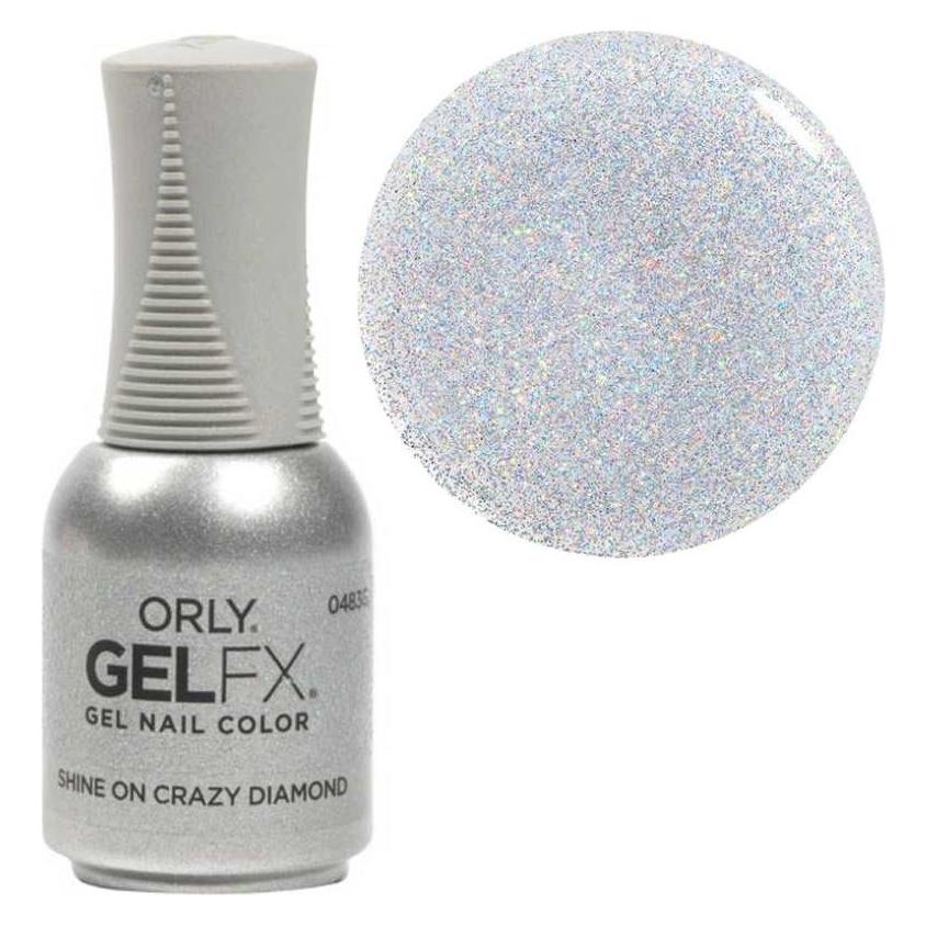 Orly Gelfx, Glitter, Semi-Permanent Nail Polish, Shine On Crazy Diamond, 18 ml For Women (Glitzer) (69079523)