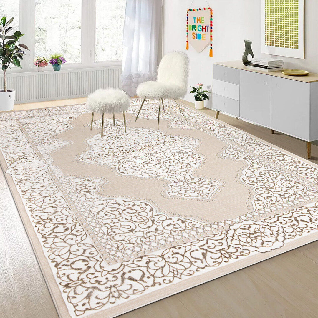 Latitude Vive Bracha Floral Kilim Rectangle 160 x 230cm