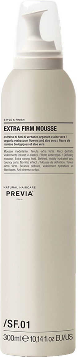 300ml PREVIA Style and Finish Mousse with Verbascum Flower