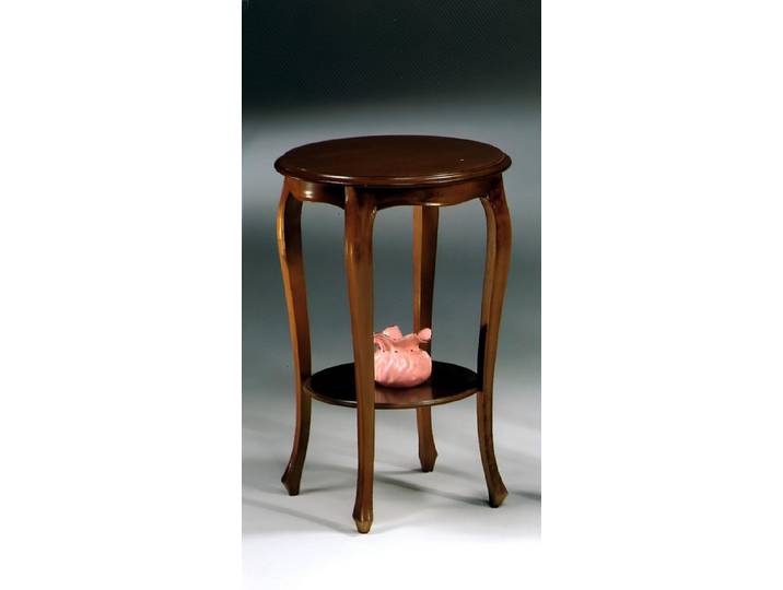 JVmoebel Beistelltisch Antiker Holz Couchtisch in Braun mit Art Deco Design (1-St), Made in Italy