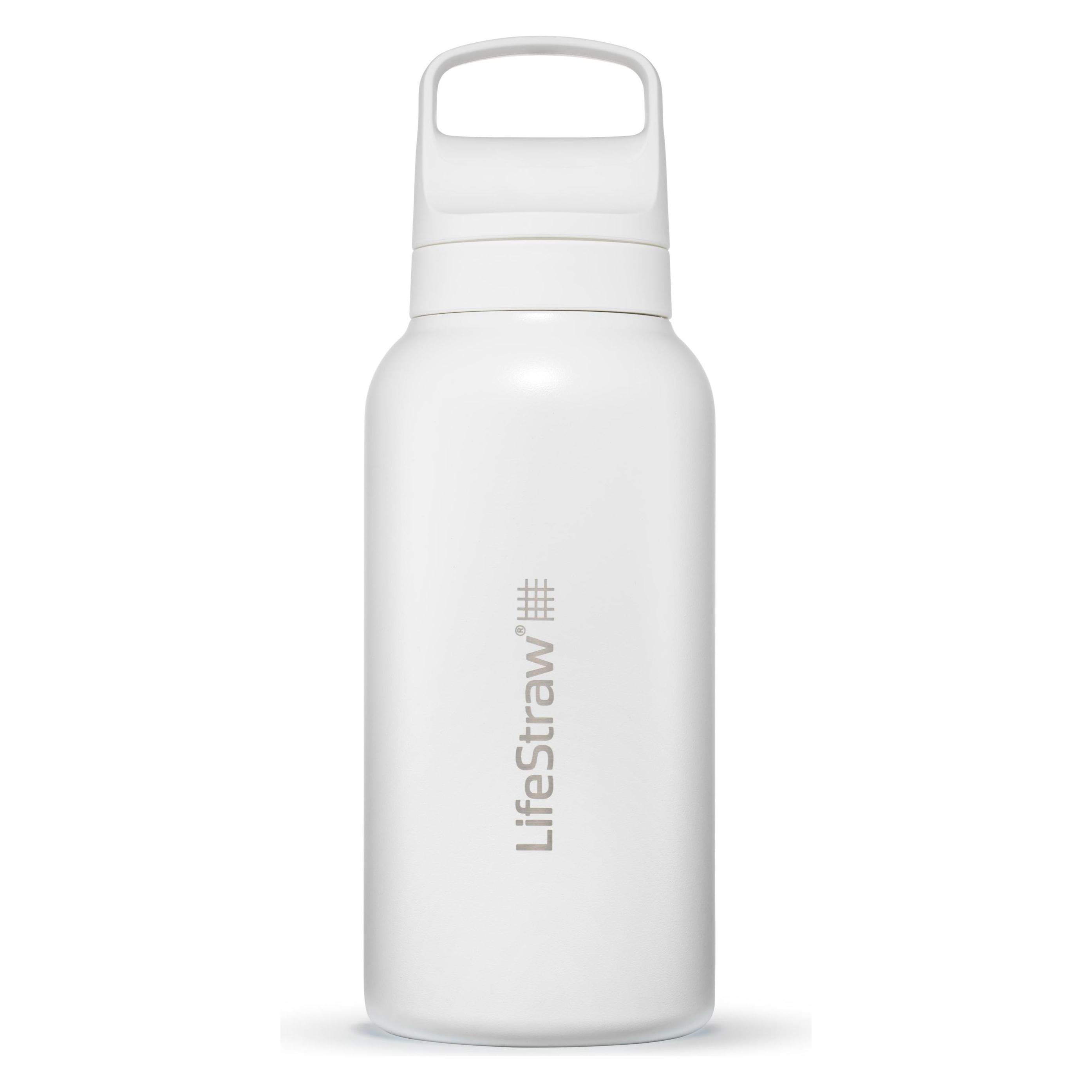 LifeStraw Go Steel 1-Liter (polar white) (1 l) (LGV41SWHWW)